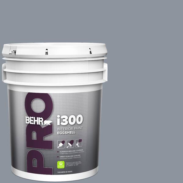 5 gal. #PPF-28 Blue Dusk Eggshell Interior Paint