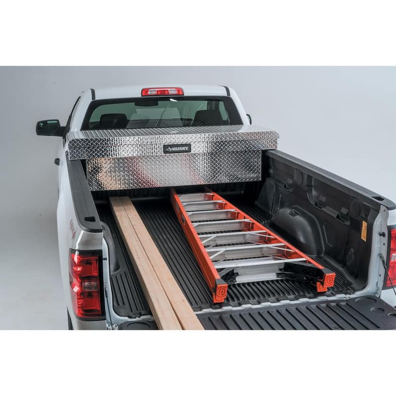 71.36 in. Diamond Plate Aluminum Full Size Crossbed Truck Tool Box