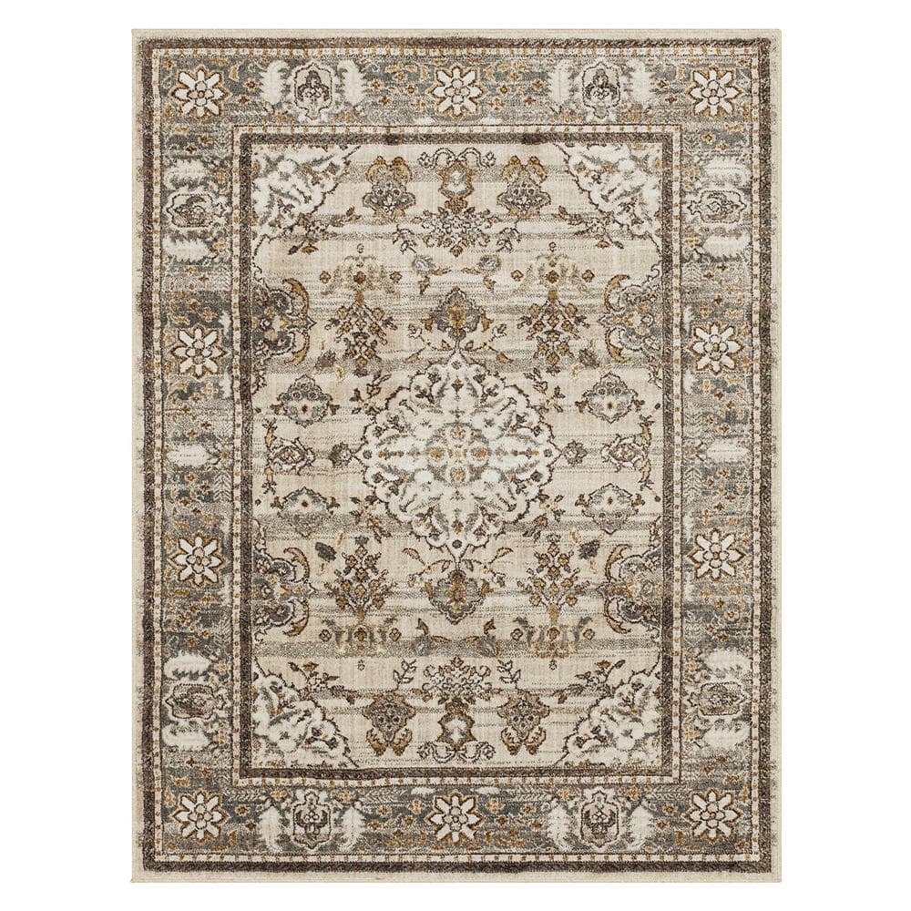 Home Decorators Collection Fitzgerald 8 Ft X 10 Ft Gray Abstract Area   Gray Home Decorators Collection Area Rugs 924881 64 1000 