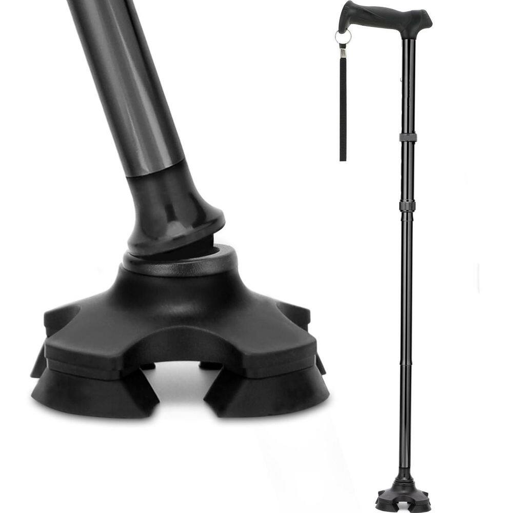Walking Cane for Men and Women - Foldable, Adjustable, Lightweight, Self Standing Pivot Walking Cane, with Travel Bag price history on PriceWatchPro
