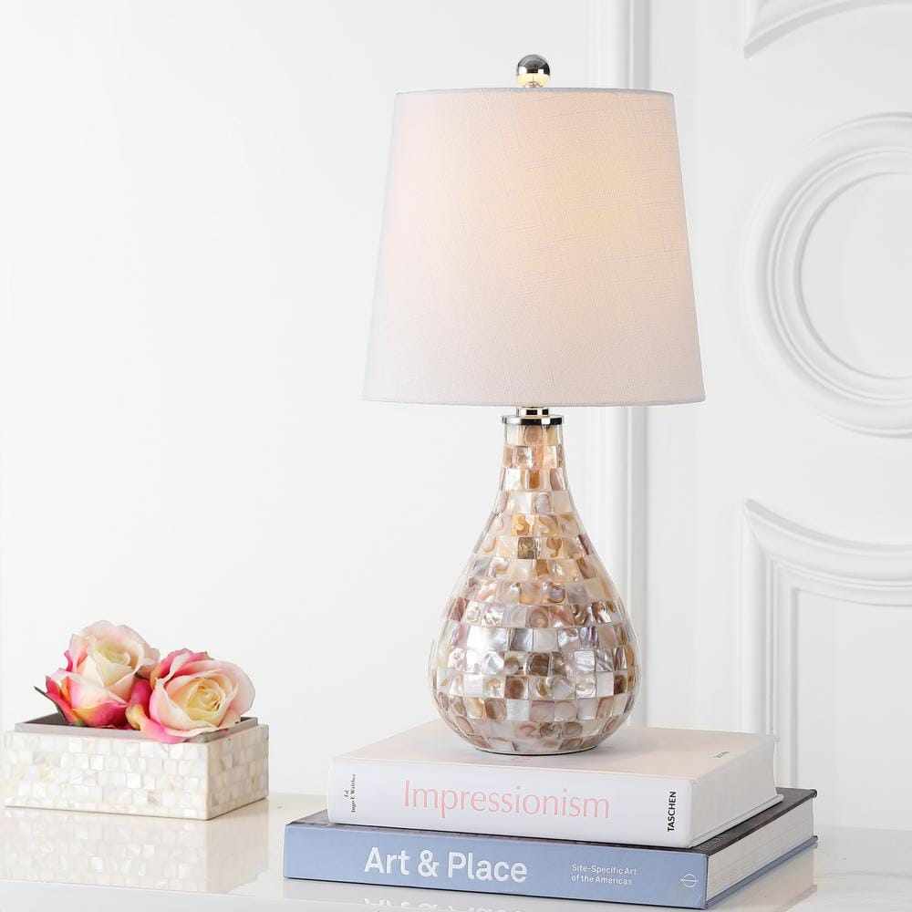 Mona 20.5 in. Seashell Mini Table Lamp price history on PriceWatchPro