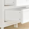 Satico 22.00 in. W x 12.00 in. D x 34.00 in. H MDF White 3-Drawer