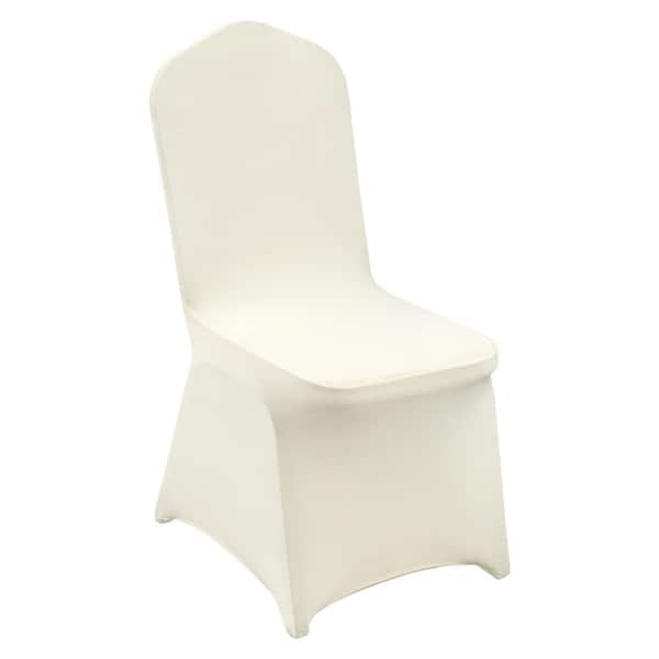 30 Piece Flat-Front Chair Covers Polyester Spandex Chair Cover Stretch Slipcovers Universal Fitted Slipcovers
