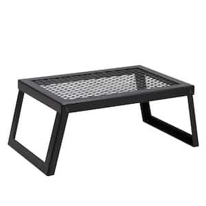 Folding Campfire Grill Grate Fire Pit Campfire Grill Outdoor Camping Grills With Legs Portable Over Fire Camping Grill For Picnic BBQ