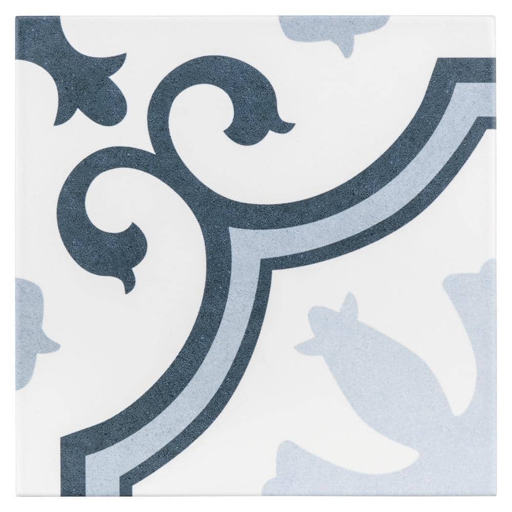 Lacour Artic 9-3/4 in. x 9-3/4 in. Porcelain Floor and Wall Take Home Tile Sample price history on PriceWatchPro