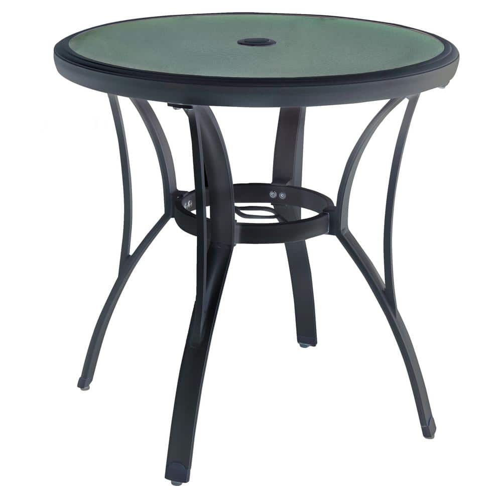 Home Decorators Collection Commercial, Round Bistro Table With Umbrella Hole