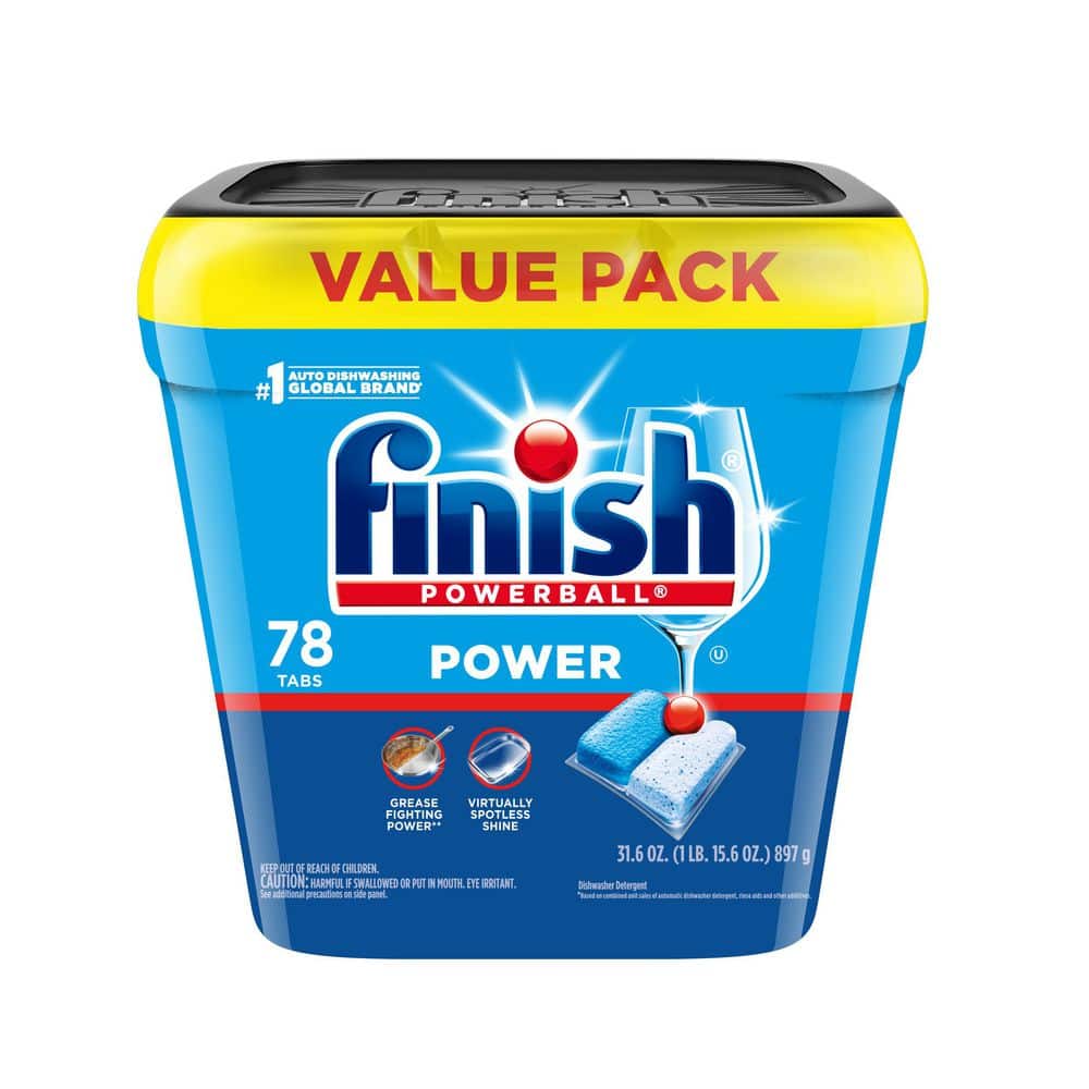 Finish Power Fresh Scent Dishwasher Detergent Tablets (78-Count