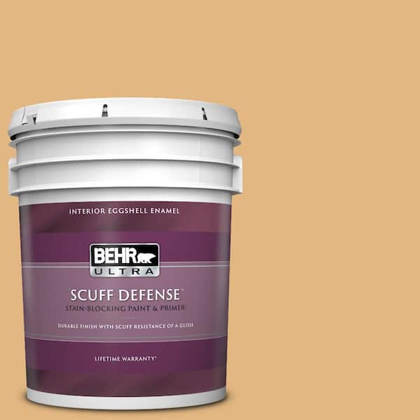 BEHR ULTRA 5 gal. #M270-5 Beehive Extra Durable Eggshell Enamel Interior Paint & Primer