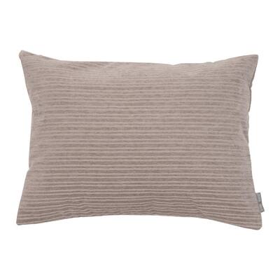 gray striped throw pillows