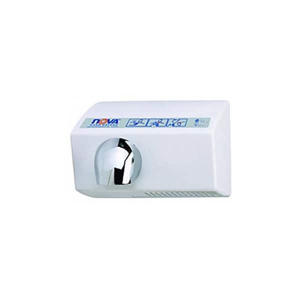 Nova 5-White Cast Aluminum Automatic Electric Hand Dryer