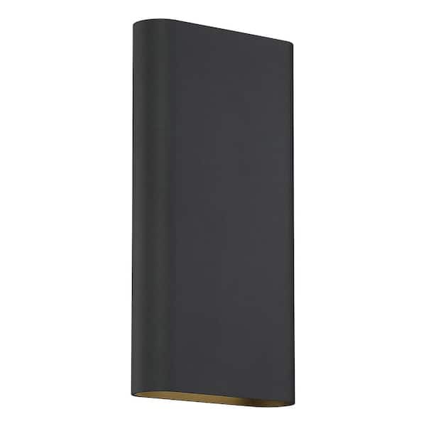 Access Lighting Lux 2-Lights Black LED Wall Sconce