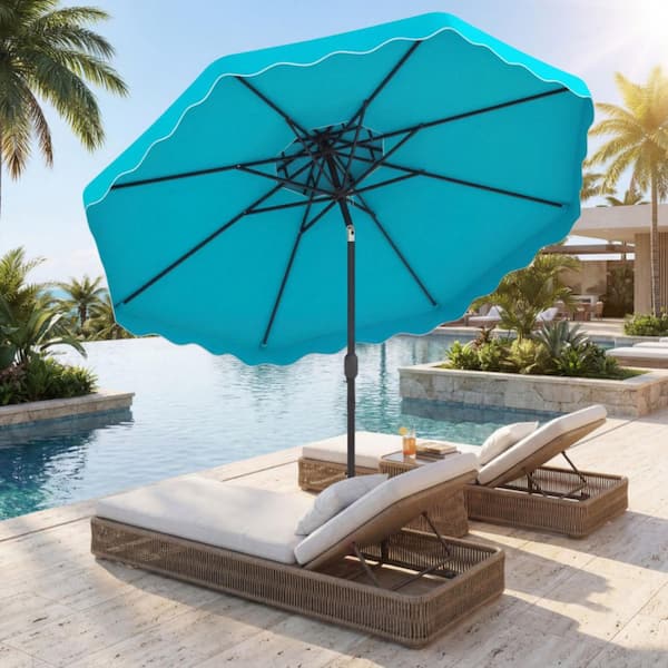 large cantilever patio umbrellas uk PURPLE LEAF Double Top 360 Degree Rotation Round Outdoor Classic Parasol Amazon.com : LAUSAINT HOME Size:YOUTH MEDIUM 1206A04