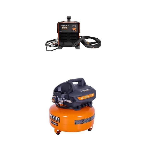 20 Amp Plasma Pro Cutter and 6 Gal. 150 PSI Portable Air Compressor Combo
