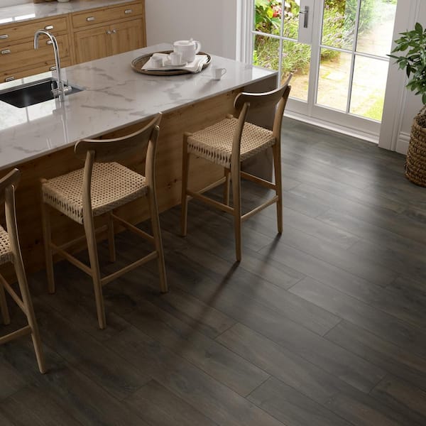EMSER TILE Legati Brown 8 in. x 47 in. Matte Porcelain Floor and