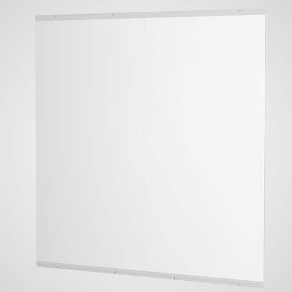 30 in. W x 40 in. H 1-Piece Frameless Mirrors for Wall, Large Gym Mirror, Yoga Mirror, Dance Studio Mirrors for Exercise