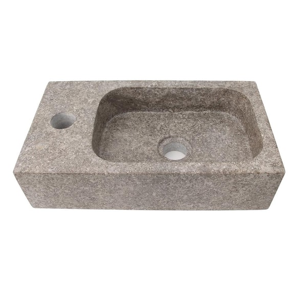 Barclay Products Modena Vessel Sink in Grey Marble