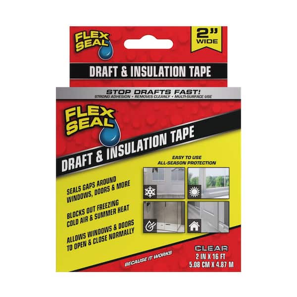Flex Draft Tape 2 in. x 16 ft. Clear