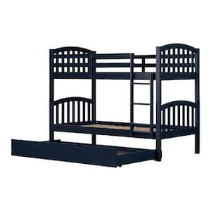 Asten Bunk Beds with Trundle, Blue