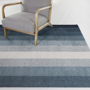 Paolo Blue 5 ft. x 7 ft. Gradient Area Rug