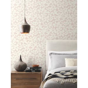 60.75 sq.ft. Pink Free Spirit Wallpaper