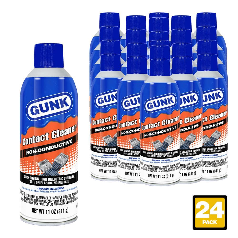 GUNK 11 oz. Contact Cleaner Pack of 24 GUNK 11 oz. Contact Cleaner Pack of 24