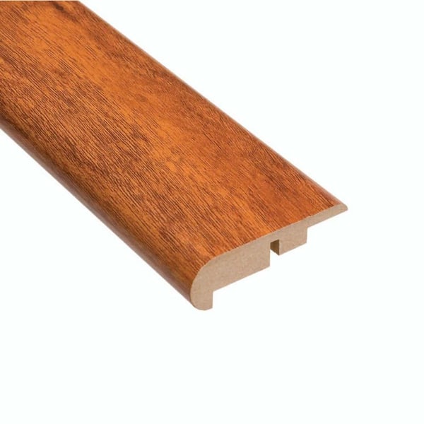 Home Legend High Gloss Jatoba 11.13 mm Thick x 2-1/4 in. Wide x 94 in. Length Laminate Stair Nose Molding