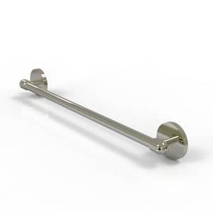 Tango Collection 18 in. Wall Mounted Single Towel Bar in Polished Nickel