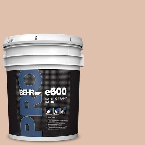 BEHR PRO 5 gal. #S200-2 Cinnamon Tea Satin Exterior Paint