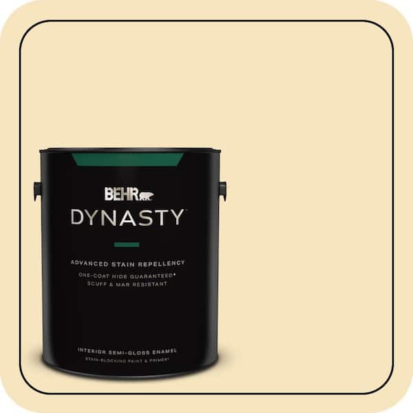 BEHR DYNASTY 1 gal. #ECC-22-1 Summer Solstice Semi-Gloss Enamel Interior Stain-Blocking Paint & Primer