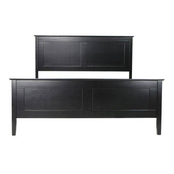 Unbranded Hawthorne Queen-Size Bed in Black