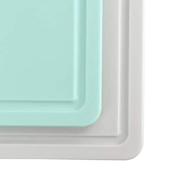 JoyJolt 3-Piece Blue/Grey Assorted Plastic Cutting Board Set with  Continuous Juice Groove JKT15140 - The Home Depot