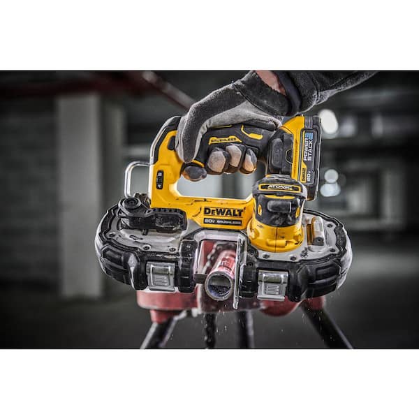 DEWALT - ATOMIC 20V MAX Lithium-Ion Cordless 1-1/4 in. Bandsaw Kit with 1.7 Ah Battery and Charger