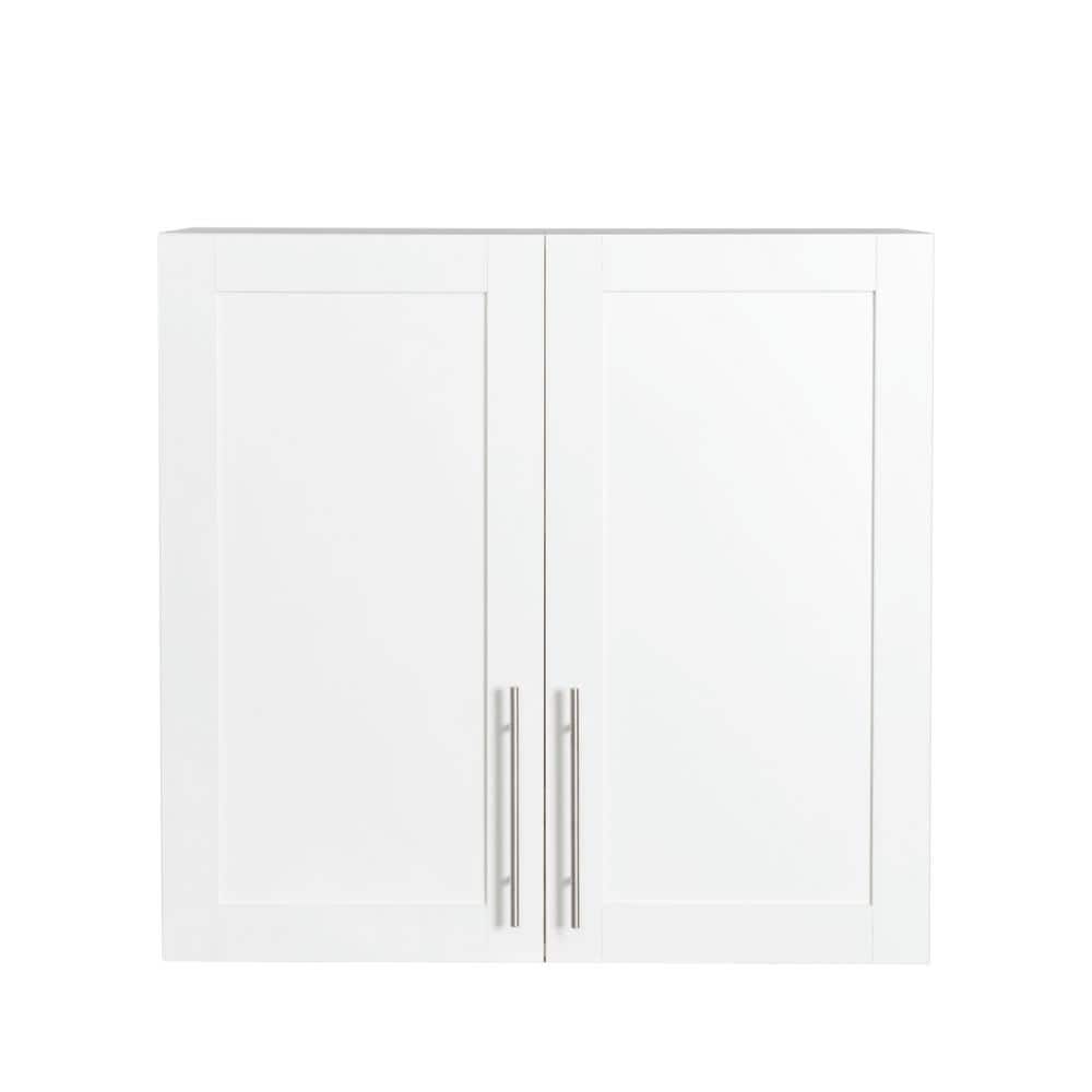 31.50 in. W x 11.81 in. D x 29.92 in. H Stackable Bathroom Storage Wall Cab