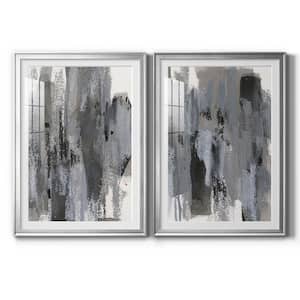 Loft Pastel III by Wexford Homes 2 Pieces Framed Abstract Paper Art Print 30.5 in. x 42.5 in.