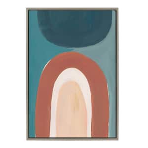 "Sylvie Teoitlan Valley Study 1" by Kate Aurelia Studio 1-Piece Framed Canvas Abstract Art Print 33.00 in. x 23.00 in.