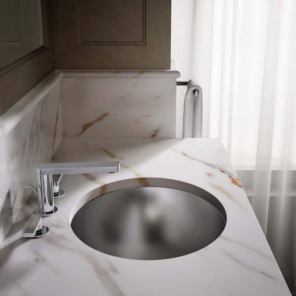 KOHLER Bachata 20 in. x 19.875 in. Undermount Bathroom Sink in