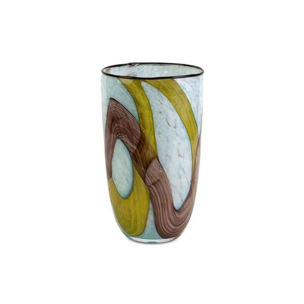 Filament Design Lenor 12 in. Ceramic Decorative Vase in Multicolored