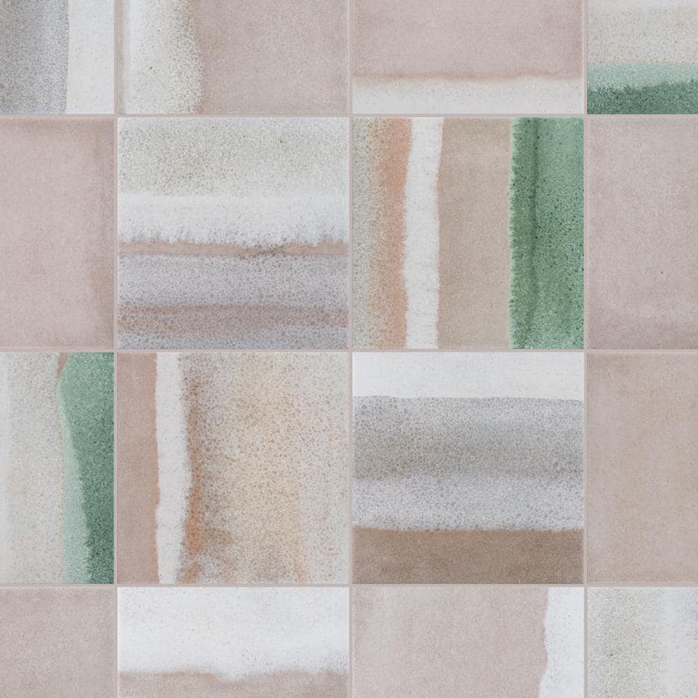 Matter Canvas Taupe Green 6 in. x 6 in. Porcelain Floor and Wall Tile (6.5 sq. ft. /Case) price history on PriceWatchPro