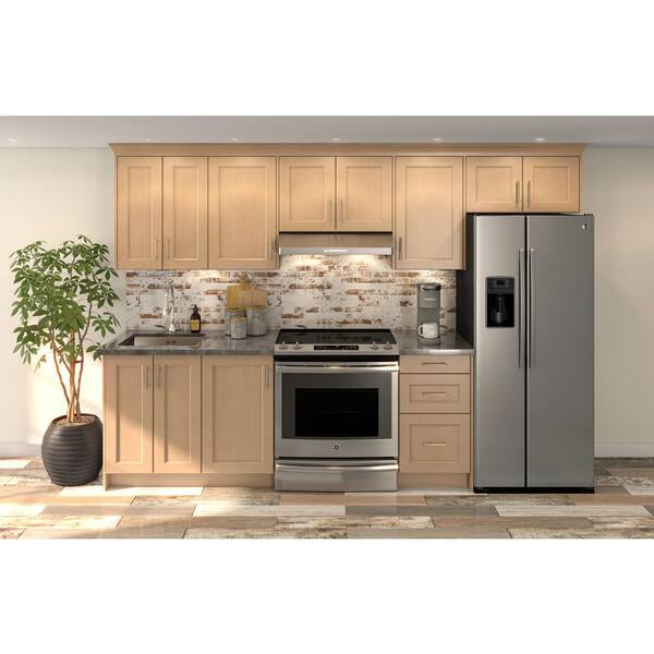 J COLLECTION Lakewood 36 in. W x 96 in. H Island/Fridge End Panel