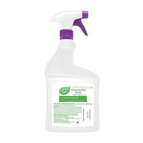 Garden Safe 32 oz. Insecticidal Soap Insect Killer Ready-to-Use HG-93216 -  The Home Depot