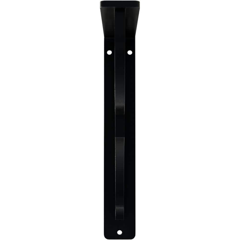 Bradford Black Powder Coated Wrought Iron Countertop Bracket