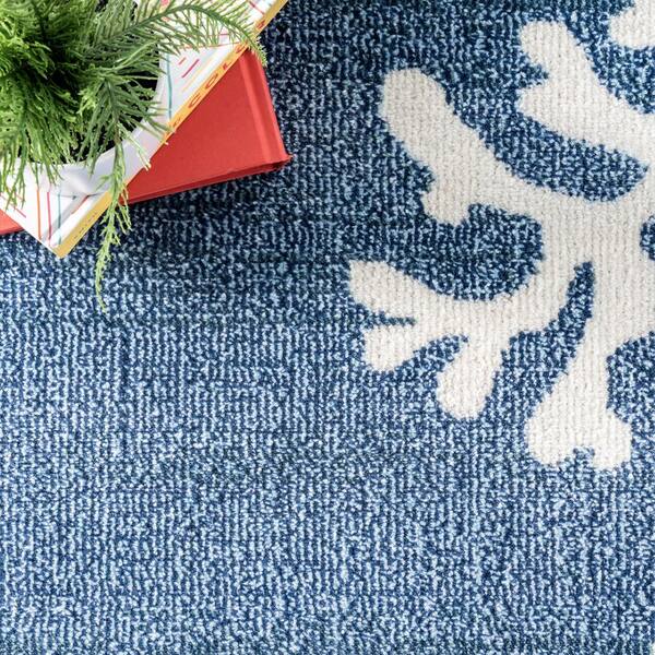Blue 5' x 8' nuLOOM Willow Indoor/Outdoor Area Rug Blue 5' x 8' nuLOOM Willow Indoor/Outdoor Area Rug