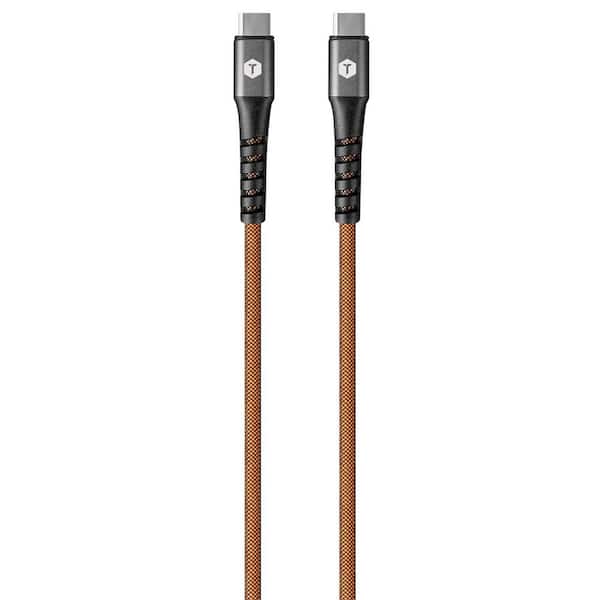 Tough Tested USB-C to USB-C Cable, 8 ft.