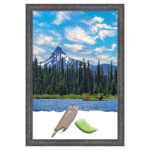 Angled Metallic Rainbow Wood Picture Frame Opening Size 24x36 in.