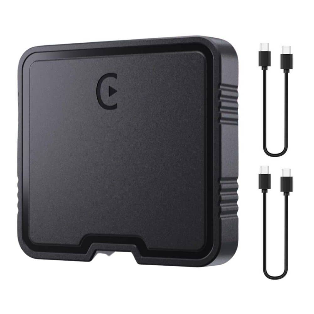Wireless Carplay Adapter, Supports Netflix, YouTube, TF Card Plug and Play,