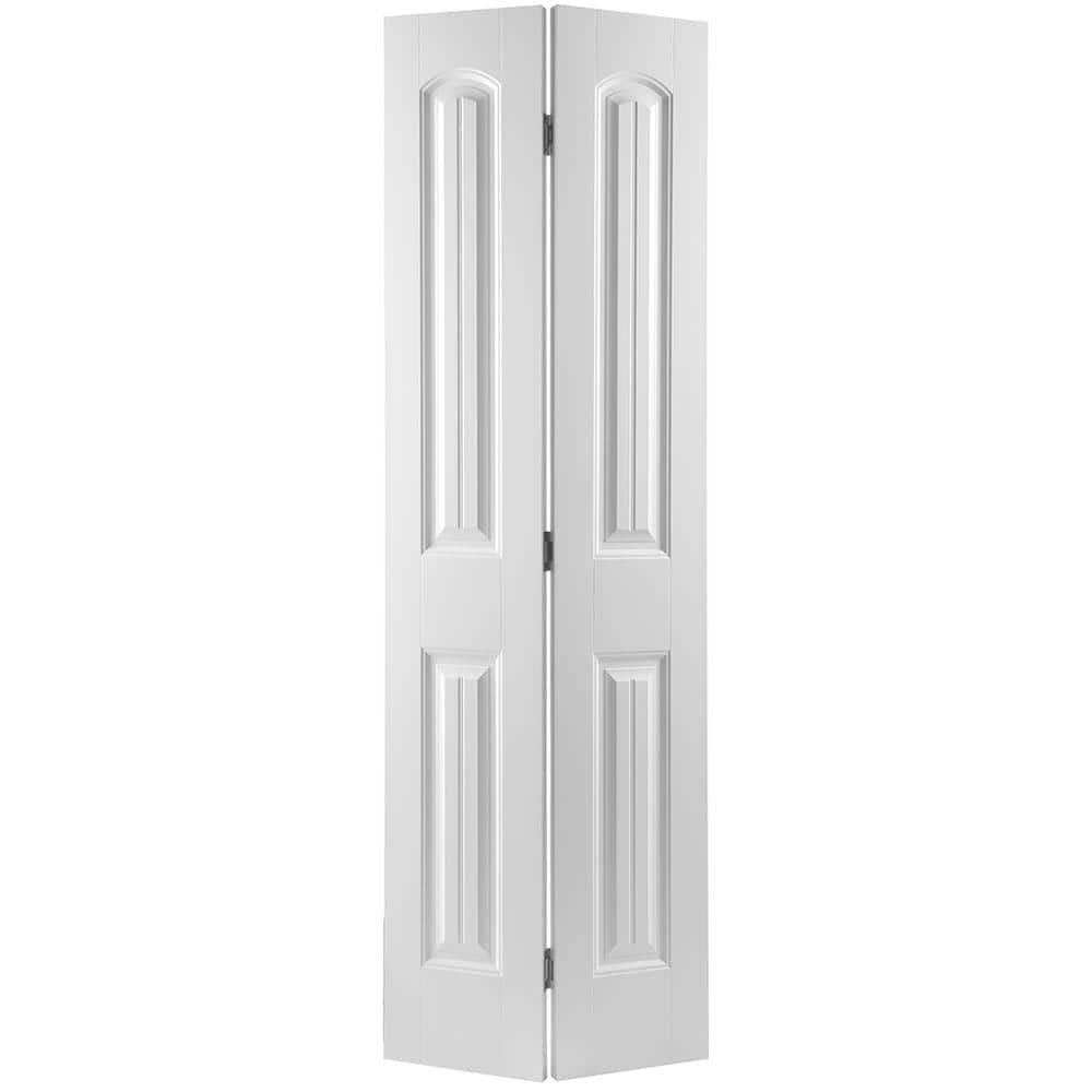 Masonite 24 in. x 80 in. Cheyenne 2-Panel Camber Top Primed