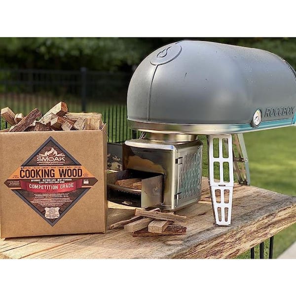 Smoak Firewood 8-10 lbs. 5-6 in. White Oak Tiny Pizza Oven Wood 