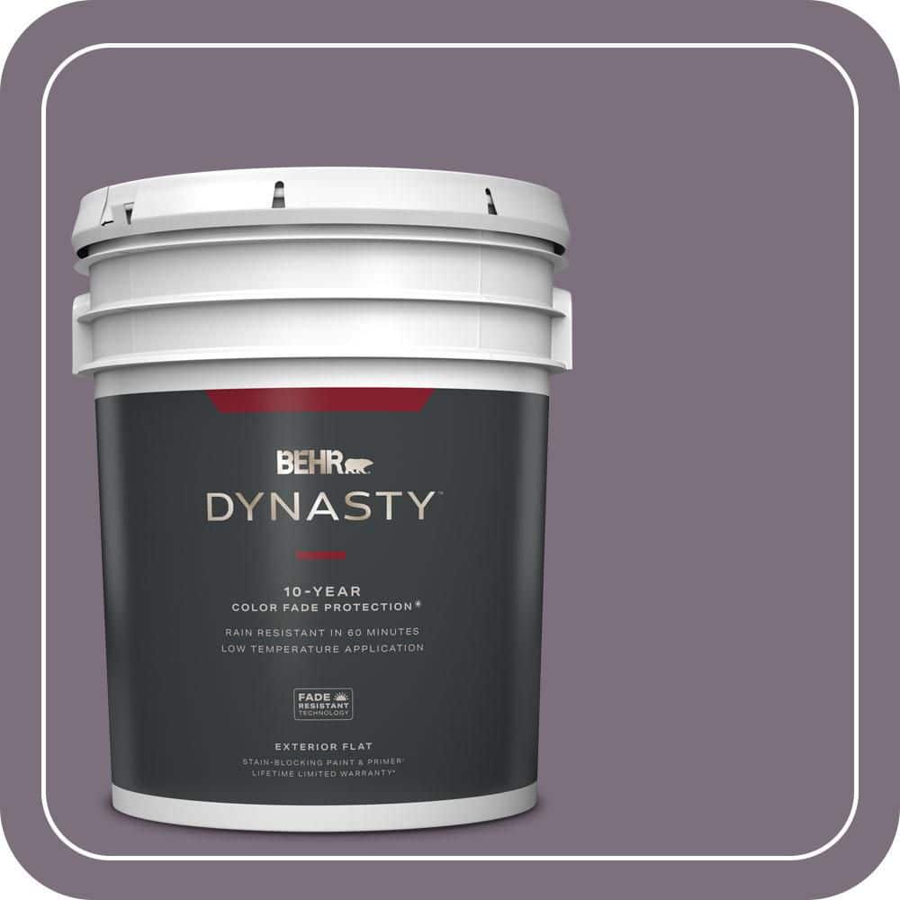 5 gal. #PPU17-17 Plum Shadow Flat Exterior Stain-Blocking Paint & Primer price history on PriceWatchPro