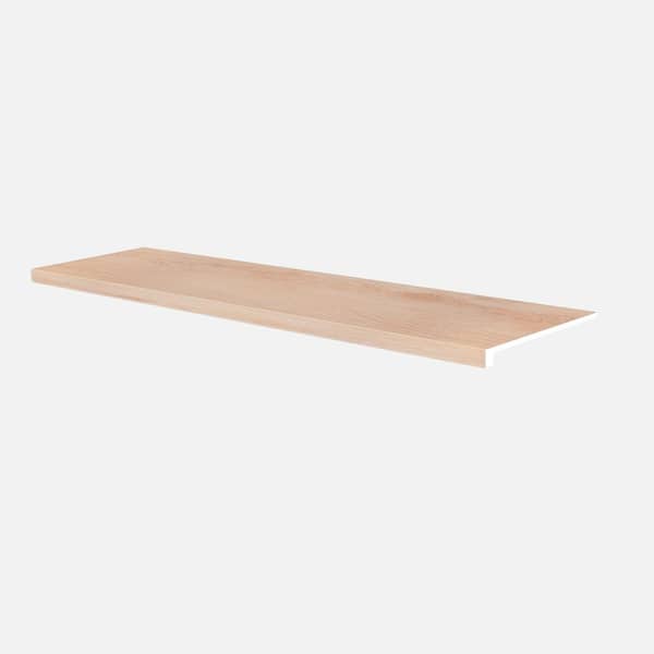A&A Surfaces Ambercliff 5/4 in. T x 12 in. W x 47.25 in. L Luxury Vinyl Stair Tread Molding (2-pieces/case)