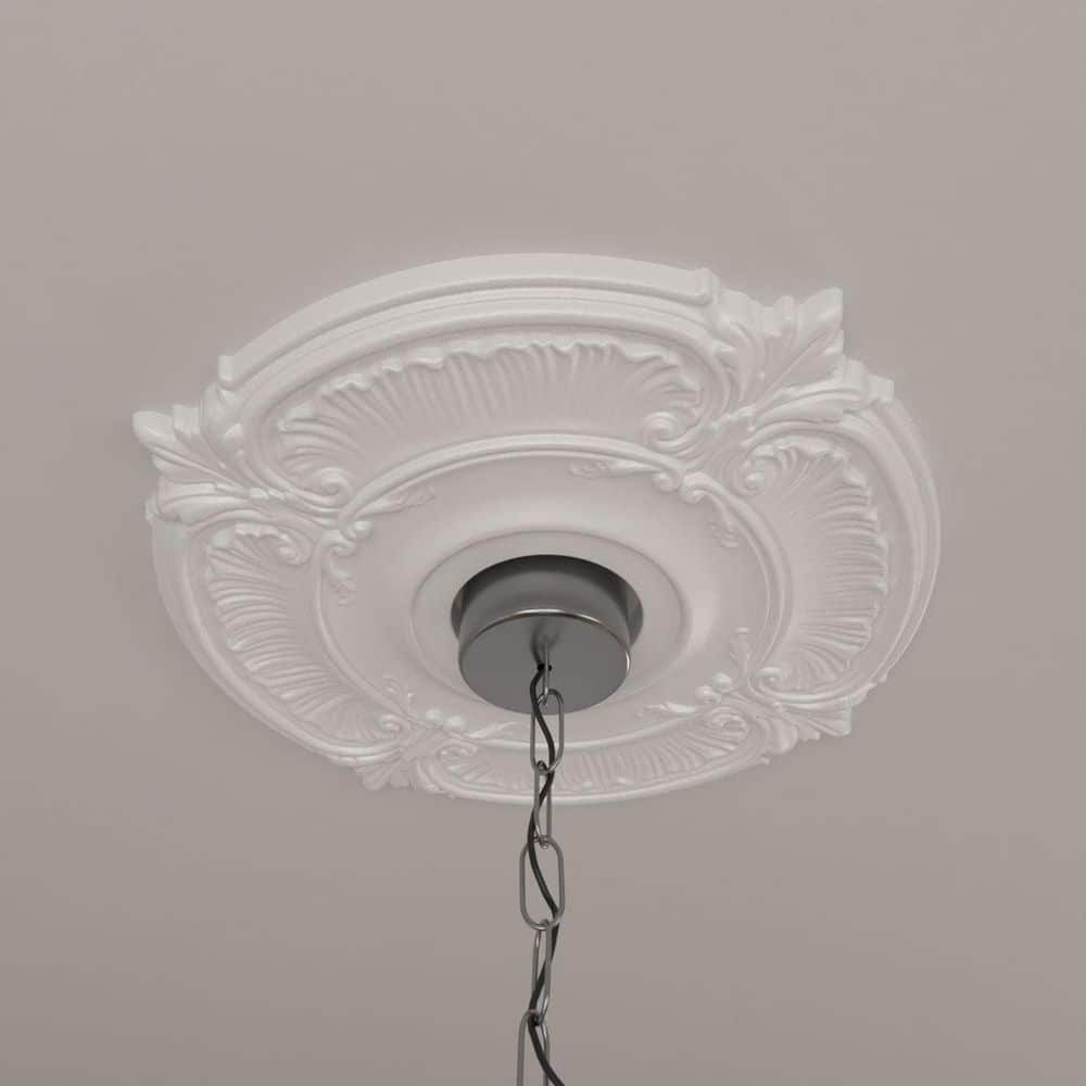 Primed White Polyurethane Decorative Ceiling Medallion